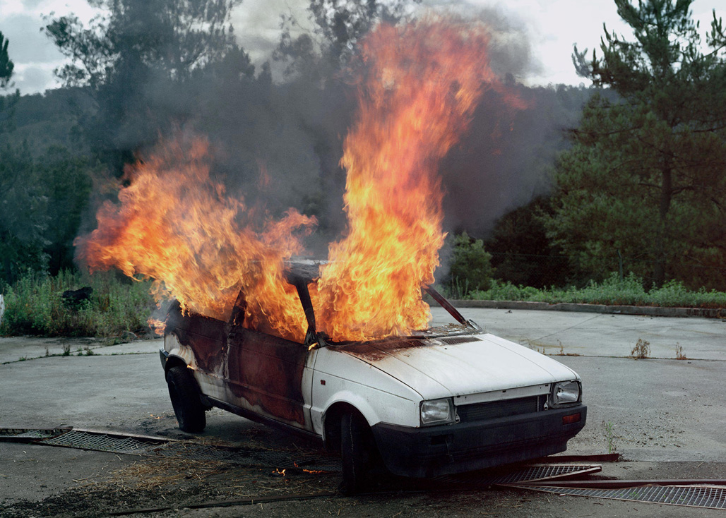 Still Life N° IV. Car on Fire, 2010